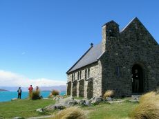 テカポ湖　善き羊飼いの教会
